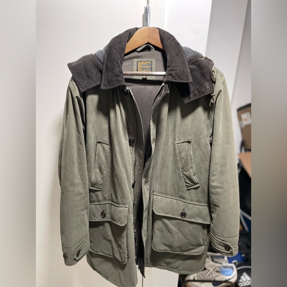 J. crew Wallace & Barnes insulated field coat- Large